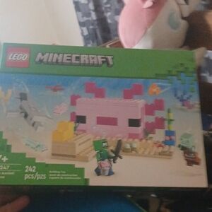 LEGO Minecraft Axolotl Adventure Set